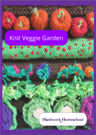 Knit Veggie Garden Pattern Pack in the HWHS Boutique now!
